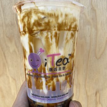 i-Tea - Brown Sugar Boba Latte $5.25 - Desserts Near Me - Oakland, California i-Tea - Brown Sugar Boba Latte $5.25 - Desserts Near Me - Oakland, California