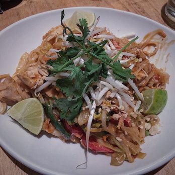 Boulder Dushanbe Teahouse - Spicy Indonesian Peanut Noodles - Tea Rooms Near Me - Boulder, Colorado