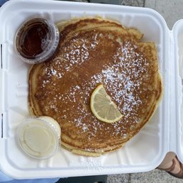 Lemon pancake