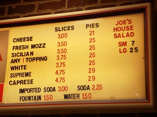 Menu photo 6 Joe’s Pizza New York, NY