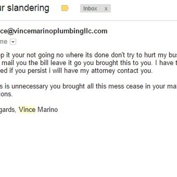 Vince Marino Plumbing - I have yours saved too... only difference is I never threatened you. - Plumbing Near Me - Pittsburgh, Pennsylvania Vince Marino Plumbing - I have yours saved too... only difference is I never threatened you. - Plumbing Near Me - Pittsburgh, Pennsylvania