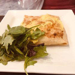 Noe's Crepe Coffee & Tea - California Crepe with chicken. Delicious!