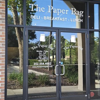 The Paper Bag - Front door - Delis Near Me - Gainesville, Florida