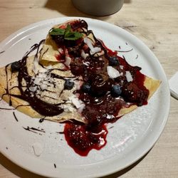 Strakatý králík - The strawberry crepe