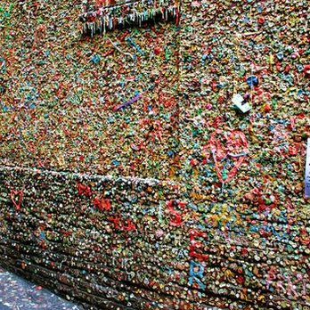 The Gum Wall - Local Flavor Near Me - Seattle, Washington