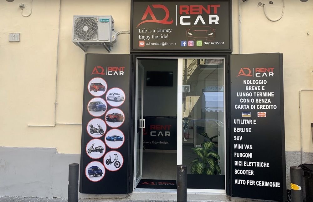 AD RENT CARS E SCOOTERS Via Serapide 3, Napoli, Italy Car Rental
