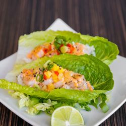 Cha Cafe - Shrimp Ssam Baps