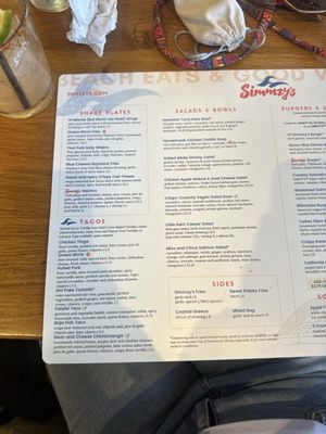 Menu photo 1 Simmzy's Manhattan Beach, CA Menu photo 1 Simmzy's Manhattan Beach, CA