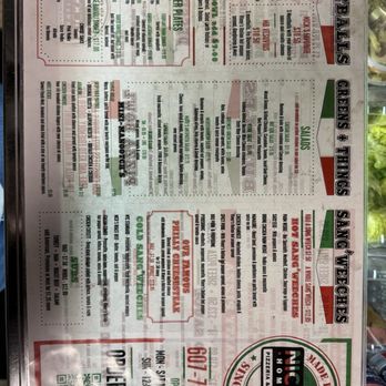 Nicky C's Hometown Pizzeria - Menu back - Pizza Near Me - Homer, New York Nicky C's Hometown Pizzeria - Menu back - Pizza Near Me - Homer, New York