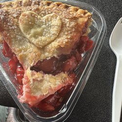 Sister Bay Farmers Market - Cherry pie... delicious!