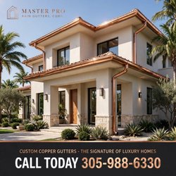 Master Pro Rain Gutters - Fast and reliable Services 12 years in business