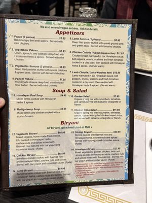 Menu photo 3 Himalayan Curry and Grill San Diego, CA Menu photo 3 Himalayan Curry and Grill San Diego, CA