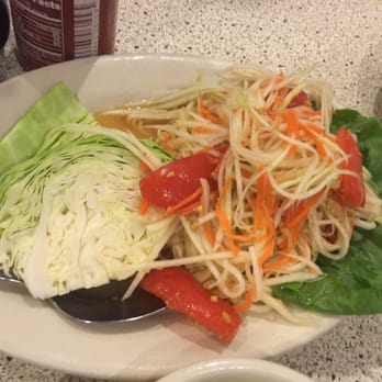 Thai Kitchen - Shredded papaya appetizer with cabbage and carrot - Thai Near Me - Maryland Heights, Missouri Thai Kitchen - Shredded papaya appetizer with cabbage and carrot - Thai Near Me - Maryland Heights, Missouri