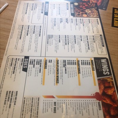 Menu photo 2 Buffalo Wild Wings Morristown, TN
