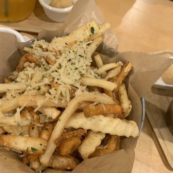 Cafe Maji - Fries. It comes with different types of fries. They're delicious! - Coffee & Tea Near Me - Artesia, California