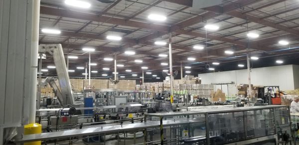 LED install at Q&B foods - This was one of our larger lighting projects. we worked nights so we wouldn't interrupt there business. We installed all new lighting inside and out on this one. LED install at Q&B foods - This was one of our larger lighting projects. we worked nights so we wouldn't interrupt there business. We installed all new lighting inside and out on this one.