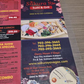Sakura Ya - Japanese Near Me - Las Vegas, Nevada