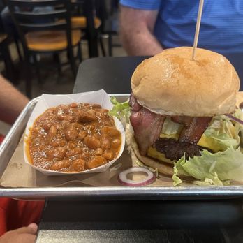 3 Halves Brewing - The Burger - Breweries Near Me - Liberty, Missouri