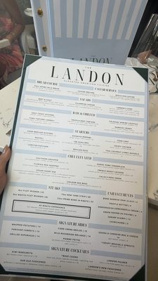 Menu photo 5 The Landon Tampa, FL Menu photo 5 The Landon Tampa, FL