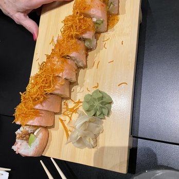 Chiba - Thanksgiving Special Roll - Brie, apples, and chicken - Sushi Bars Near Me - Westfield, Indiana