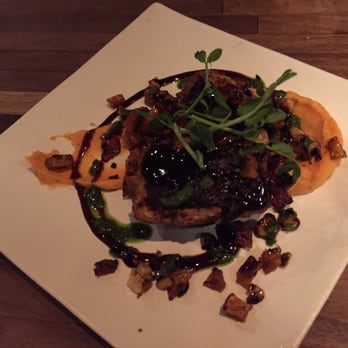 Centro Bar & Kitchen - Oxtail with root beer demi  glaze and sweet potato purée. - Tapas/Small Plates Near Me - Reno, Nevada
