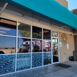 Exterior outside entrance of Boba Boy Café - Front Entrance - Henderson, Nevada Exterior outside entrance of Boba Boy Café - Front Entrance - Henderson, Nevada