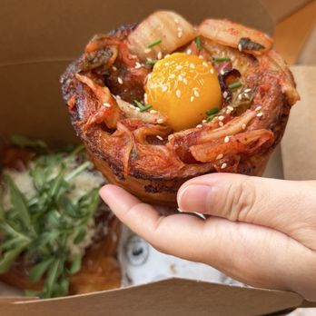 Browned - Kimchi danish - Coffee & Tea Near Me - San Gabriel, California