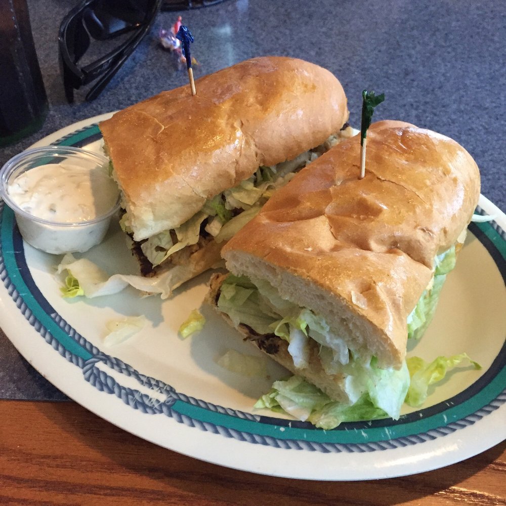 McElroy's Harbor House - Crabmeat poboy - Seafood Near Me - Biloxi, Mississippi McElroy's Harbor House - Crabmeat poboy - Seafood Near Me - Biloxi, Mississippi