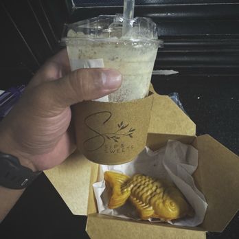 Sip & Sweets - Golden crumble with taiyaki nutella - Coffee & Tea Near Me - Ontario, California Sip & Sweets - Golden crumble with taiyaki nutella - Coffee & Tea Near Me - Ontario, California