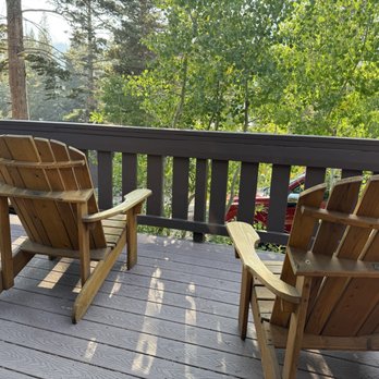 Tamarack Lodge & Resort - Deck off cabin - Hotels Near Me - Mammoth Lakes, California Tamarack Lodge & Resort - Deck off cabin - Hotels Near Me - Mammoth Lakes, California
