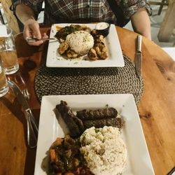 Agora Mediterranean Kitchen - chicken and beef specials