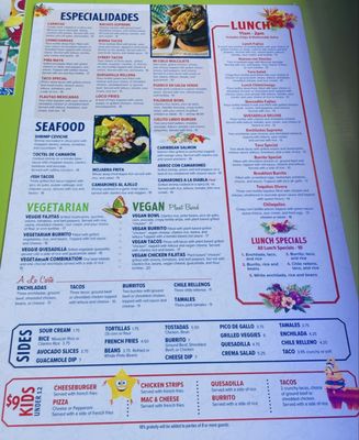 Menu photo 4 Cielito Lindo Mexican Grill Apopka, FL Menu photo 4 Cielito Lindo Mexican Grill Apopka, FL