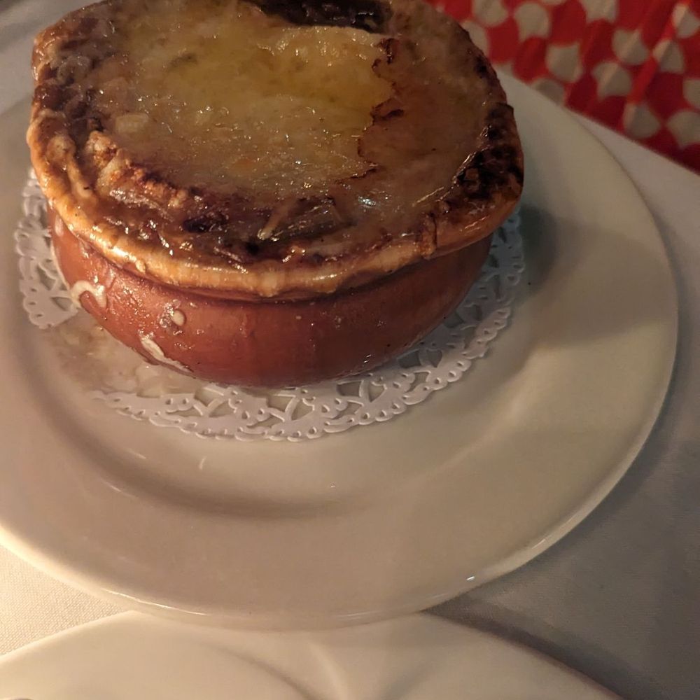 Chez Josephine - French Onion Soup - French Near Me - New York, New York