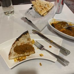 Shrimp Cochin Curry with pancake. Shrimp Cochin Curry with pancake.