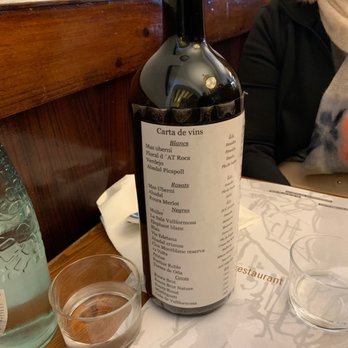 Nou Celler - Wine List - Spanish Near Me - Barcelona, B Nou Celler - Wine List - Spanish Near Me - Barcelona, B