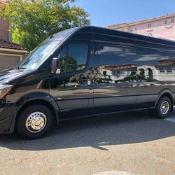 Bay Area Limo Express - Our Mercedes Benz Sprinter Limo Van is the perfect vehicle for small groups with up to 11 guests.