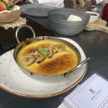 Bolero Restaurante - Banana crème brûlée - Tapas/Small Plates Near Me - Temecula, California
