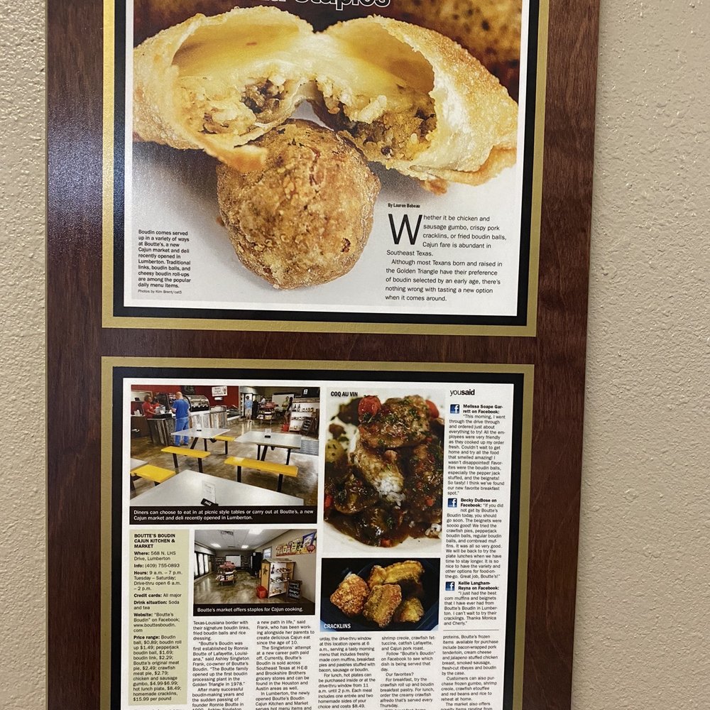 Boutte's Boudin - Meat Shops Near Me - Lumberton, Texas Boutte's Boudin - Meat Shops Near Me - Lumberton, Texas