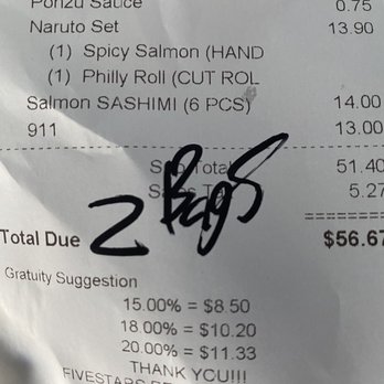 39 Degrees - 75 cents for a tiny container of sauce - Japanese Near Me - Long Beach, California