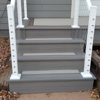 Decks By Rhino - Inlaid steps - Decks & Railing Near Me - Commerce City, Colorado Decks By Rhino - Inlaid steps - Decks & Railing Near Me - Commerce City, Colorado