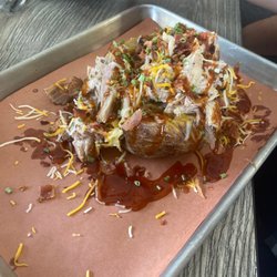 Dade City BBQ - There is a potato under all that goodness!
