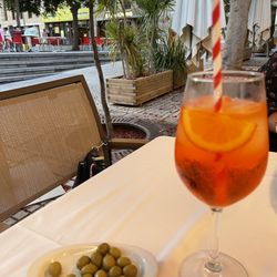La Tagliatella - Gruß aus der Küche und ein Aperol Spritz