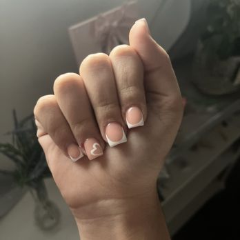 California Nails - My daughter's mani - just like the inspo picture from Pinterest - Nail Salons Near Me - Orlando, Florida