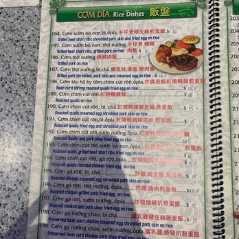 Com Tam Pho 168 - Menu - Vietnamese Near Me - Toronto, Ontario