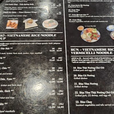 Menu photo 5 Pho House Goodyear, AZ