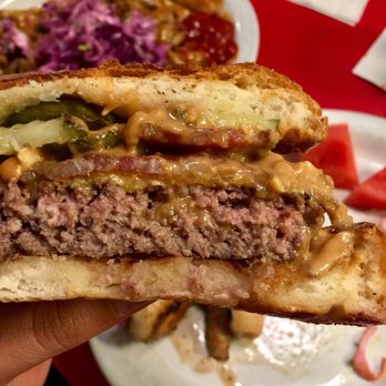 Welcome Diner - Crunchy peanut butter, cheddar bacon and pickle cheeseburger - Diners Near Me - Phoenix, Arizona