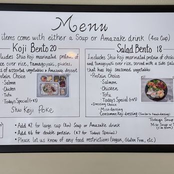 Aedan Koji Kitchen - menu - Japanese Near Me - San Francisco, California