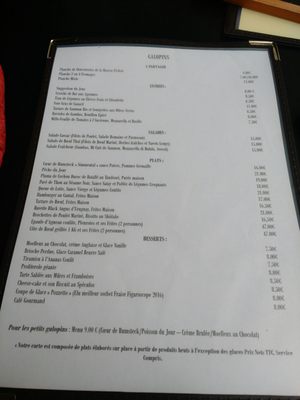 Menu photo 1 Les Galopins Boulogne Billancourt, 92 Menu photo 1 Les Galopins Boulogne Billancourt, 92