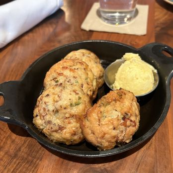 Lazy Dog Restaurant & Bar - Bacon Cheddar Biscuits - New American Near Me - Arlington, Texas Lazy Dog Restaurant & Bar - Bacon Cheddar Biscuits - New American Near Me - Arlington, Texas
