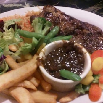 Maza Grill - Halal, cruelty free, hand slaughtered rib eye. Well done 'and' tender. Thick cut fries, veggies, salad, sauce - Halal Near Me - Kent, Washington Maza Grill - Halal, cruelty free, hand slaughtered rib eye. Well done 'and' tender. Thick cut fries, veggies, salad, sauce - Halal Near Me - Kent, Washington